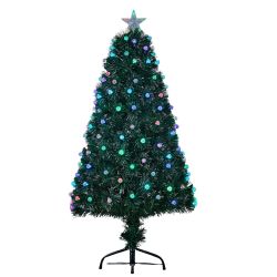 Genova Fibre Optic Tree With 225 LED Lights 180cm
