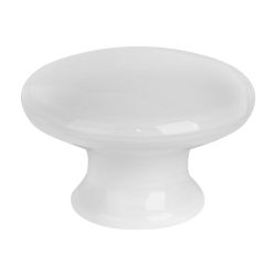 Seol Plastic Knob - White 40mm