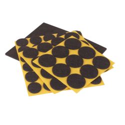 Felt Pads Brown 56 Pieces