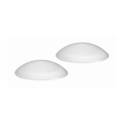 Door Stop Transparent 60mm 2Pk