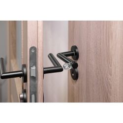 Double Door Buffers Plastic Transparent 4Pk