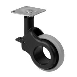 Swivel Castor Wheel with Brake 60mm