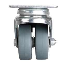 Swivel Double Castor with Break 50mm - Load 70kg