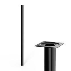 Furniture Leg Black 30x700mm