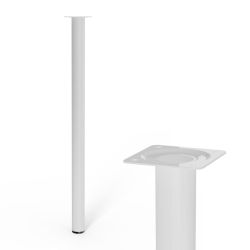 Furniture Leg White 30x500mm