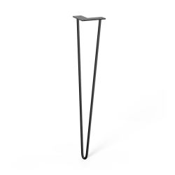 Hairpin Furniture Leg Black 710mm