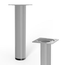 Furniture Leg Grey 30x150mm