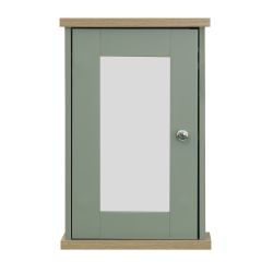 Bray Single Door Mirrored Cabinet