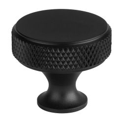 Dieren Knob Black Aluminium 30mm