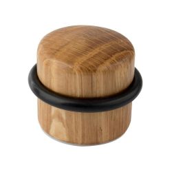 Self Adhesive Door Stop Oak 37x32mm