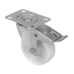Swivel Castor Wheel with Break 100mm (Load 125kg)