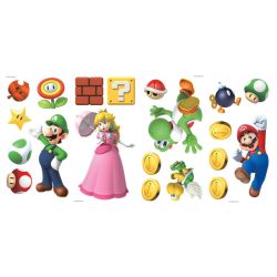 Super Mario Brothers Wall Decals