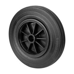 Transport Wheel Black 200mm (8")