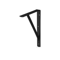 Duraline Industrial Bracket Matt Black 20X30Cm
