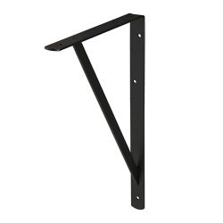 Duraline Industrial Bracket Matt Black 25X40Cm