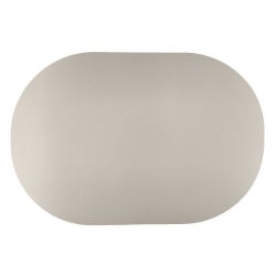 Faux Leather Placemat Natural