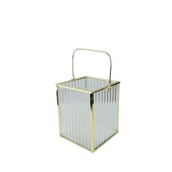 Radience Golden Glass Lantern