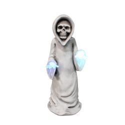 Skeleton Ghost with LED lights 27cm