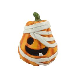 Pumpkin Mummy with LED Lights 18cm