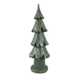 Christmas Layered Tree 36cm Green