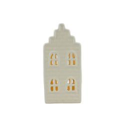 Christmas House Battery operated LED light 13cm White