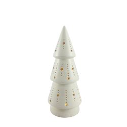 Christmas Tree Battery operated LED light 25cm White