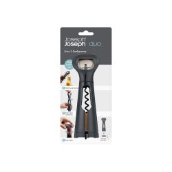 Joseph Joseph Duo 3 In 1 Corkscrew Grey
