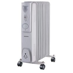 Sunbeam 9 Fin 2Kw Standard Oil Filled Radiator - Black