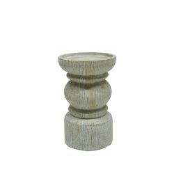 Autumn Candle Holder Off White 15cm