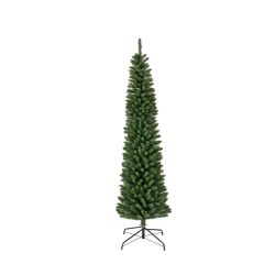 7ft Alaskan Pencil Pine Christmas Tree  Green