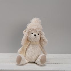 Bear With Fabric Hat 41Cm