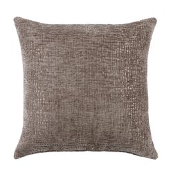 Lux Cushion Charcoal - 43cm x 43cm