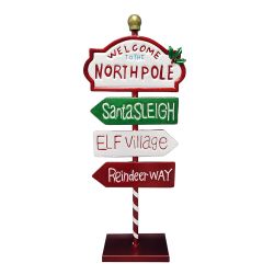 Christams Sign Metal 57cm