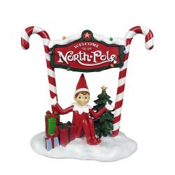 Elf In North Pole 25.5cm