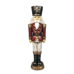 Nutcracker Red With Lights 46cm