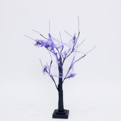 Black Branch & 24 Purple Led 60Cm