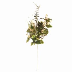 Gold and Silver Berry Pick 76cm