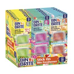 Stick On Freshener 3 Asst Fragrances 2Pk