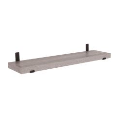 60CM CHUNKY SHELF GREY OAK