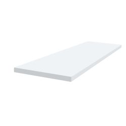 Panel Board Shelf White 900x230x18mm