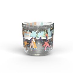 Light up Candle - Vanilla Snowflakes