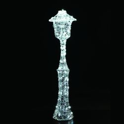 LED Dickensian Lamp Post 1.5m White