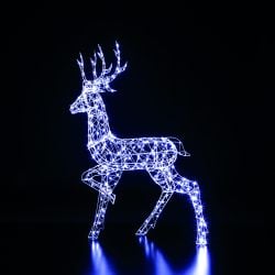 Led Framed Stag 1.4M White