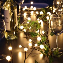 Berry & Ivy Garland 1.8m 48 LED Lights