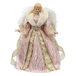 Angel Tree Topper 31cm Rose Gold