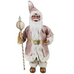 Musical Santa 71cm Gold