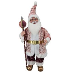 Musical Santa 71cm Gold