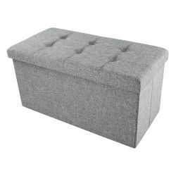 Light Grey Ottoman L