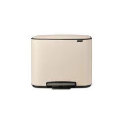 Brabantia Bo Pedal Bin, 36L - Soft Beige