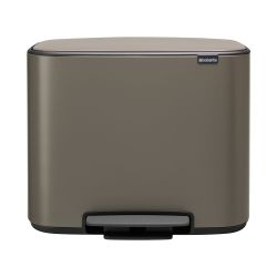 Brabantia Bo Pedal Bin, 36L - Platinum